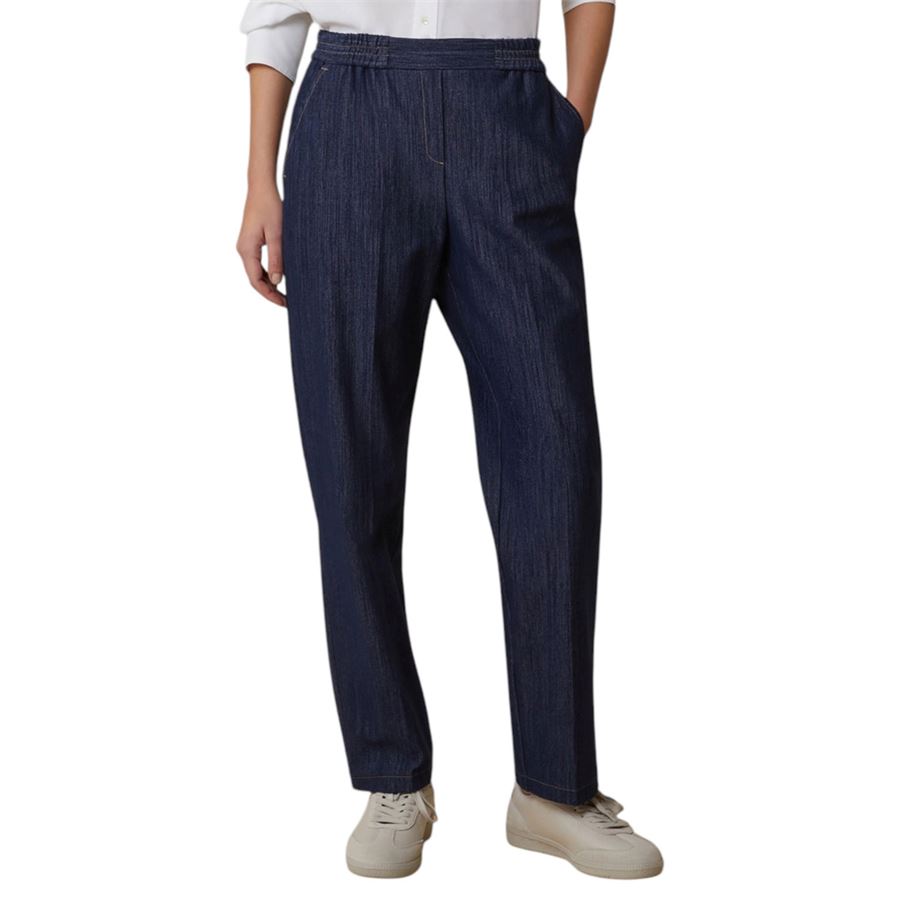 Himare pantaloni in jersey effetto denim da donna Penny Black | 2511781116200002
